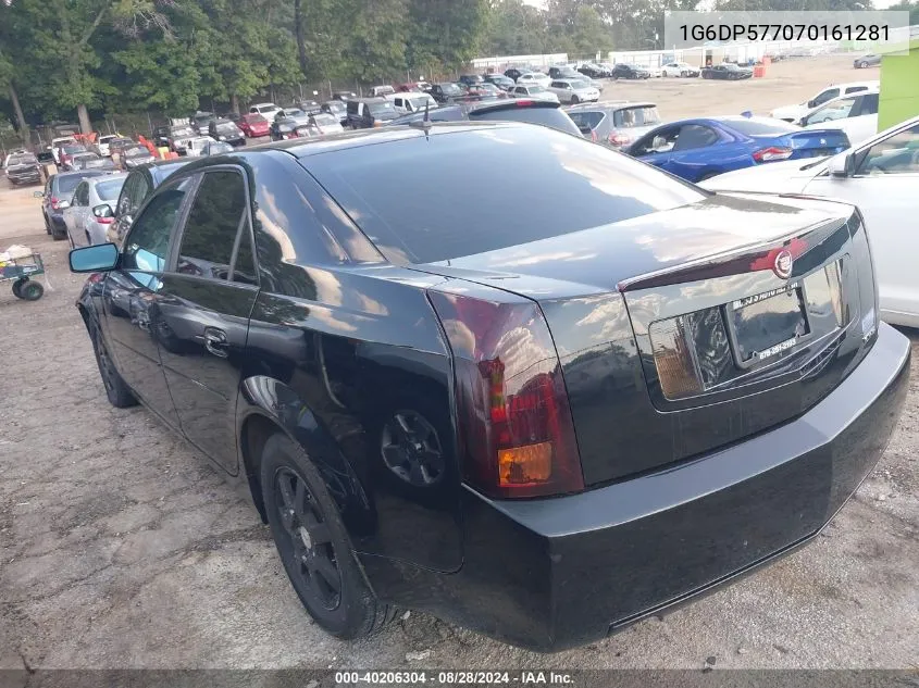 1G6DP577070161281 2007 Cadillac Cts Standard