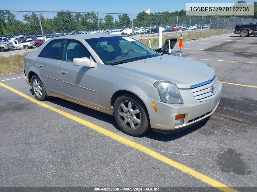 2007 Cadillac Cts Standard VIN: 1G6DP577970162736 Lot: 40292530