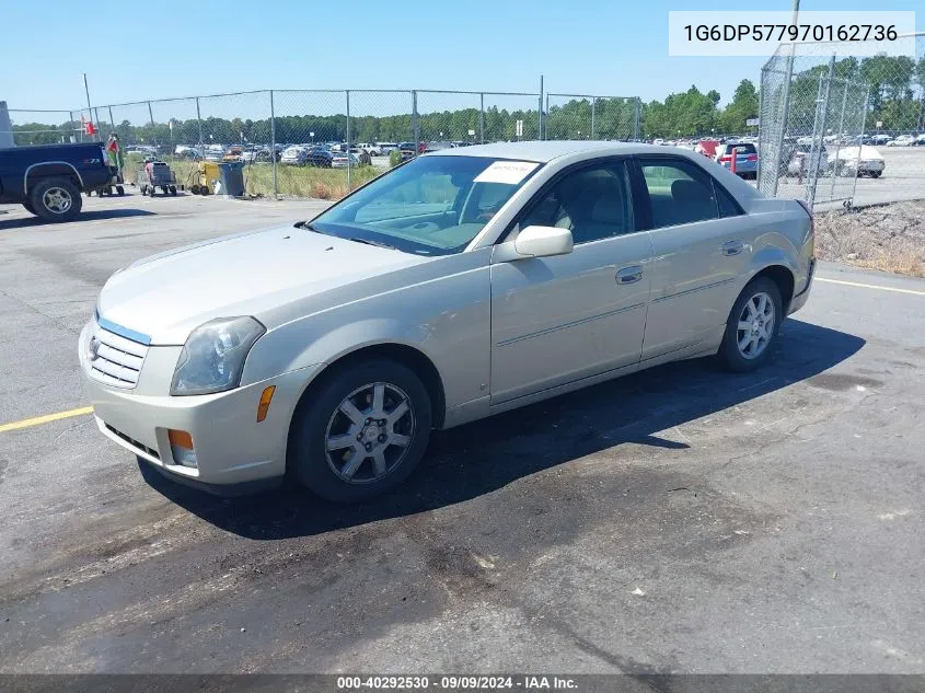 2007 Cadillac Cts Standard VIN: 1G6DP577970162736 Lot: 40292530