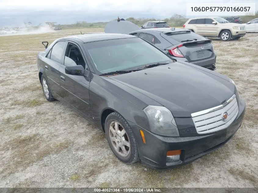 2007 Cadillac Cts Standard VIN: 1G6DP577970166057 Lot: 40521384