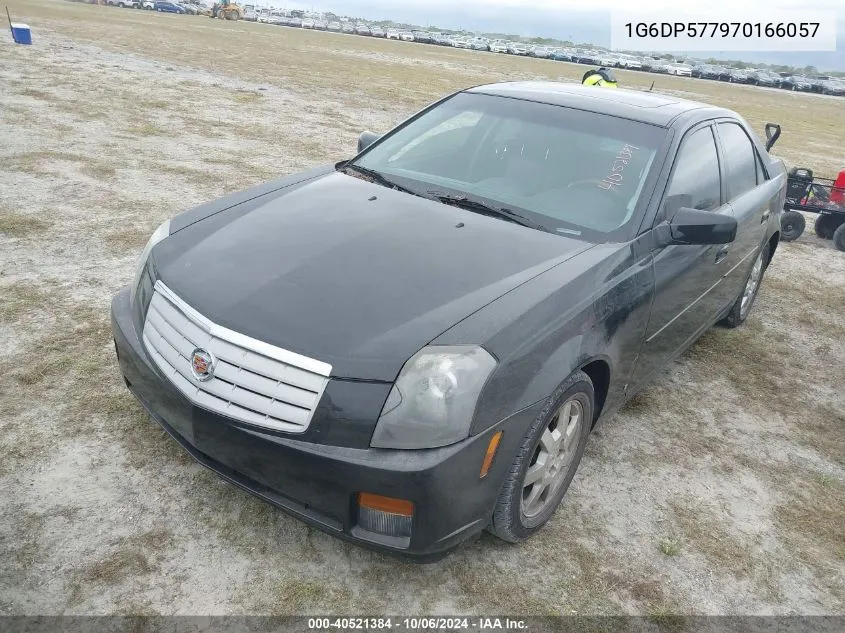 2007 Cadillac Cts Standard VIN: 1G6DP577970166057 Lot: 40521384