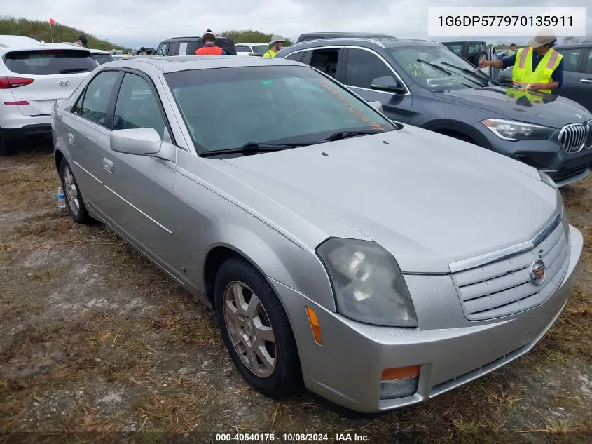 2007 Cadillac Cts Standard VIN: 1G6DP577970135911 Lot: 40540176