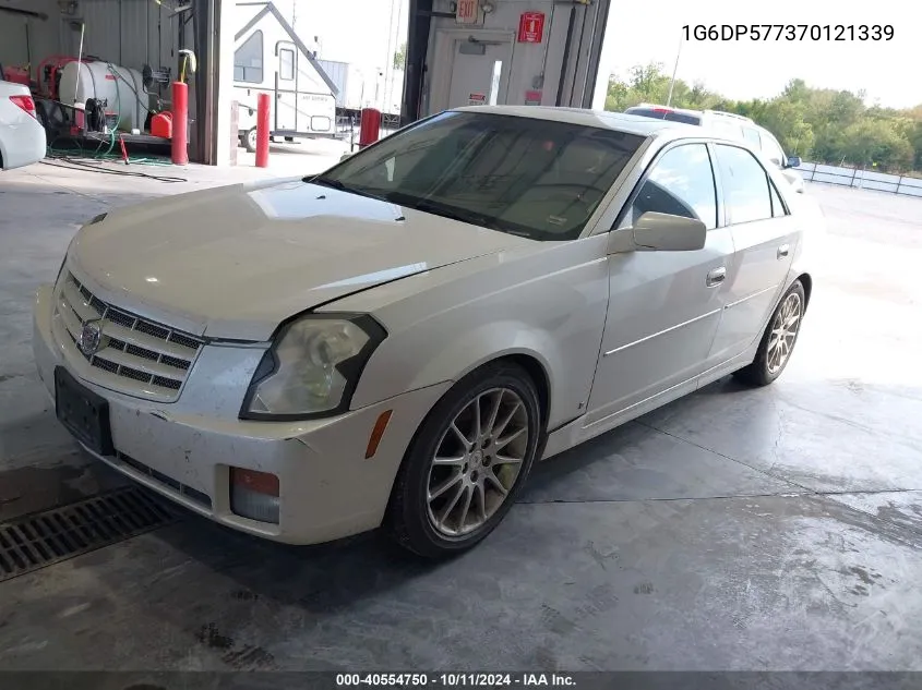 2007 Cadillac Cts Standard VIN: 1G6DP577370121339 Lot: 40554750