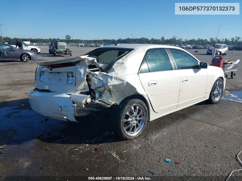 2007 Cadillac Cts Standard VIN: 1G6DP577370132373 Lot: 40629697