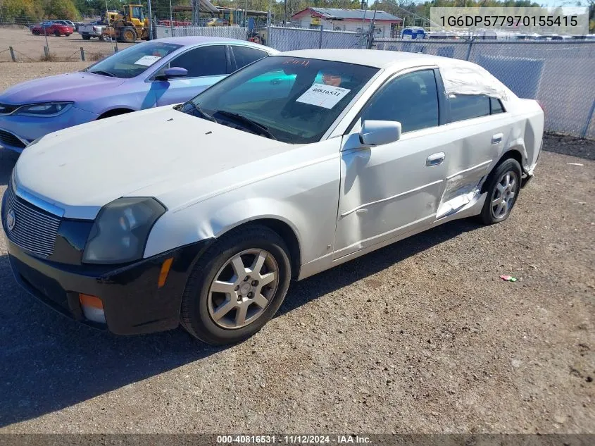 1G6DP577970155415 2007 Cadillac Cts Standard