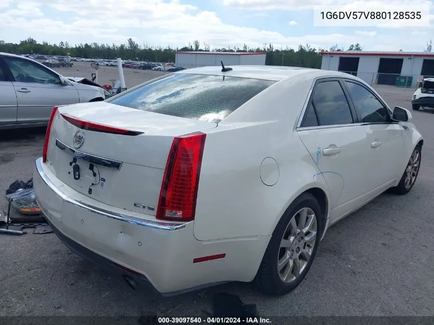 2008 Cadillac Cts Standard VIN: 1G6DV57V880128535 Lot: 39097540