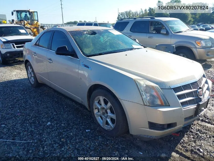 1G6DR57VX80207824 2008 Cadillac Cts Standard