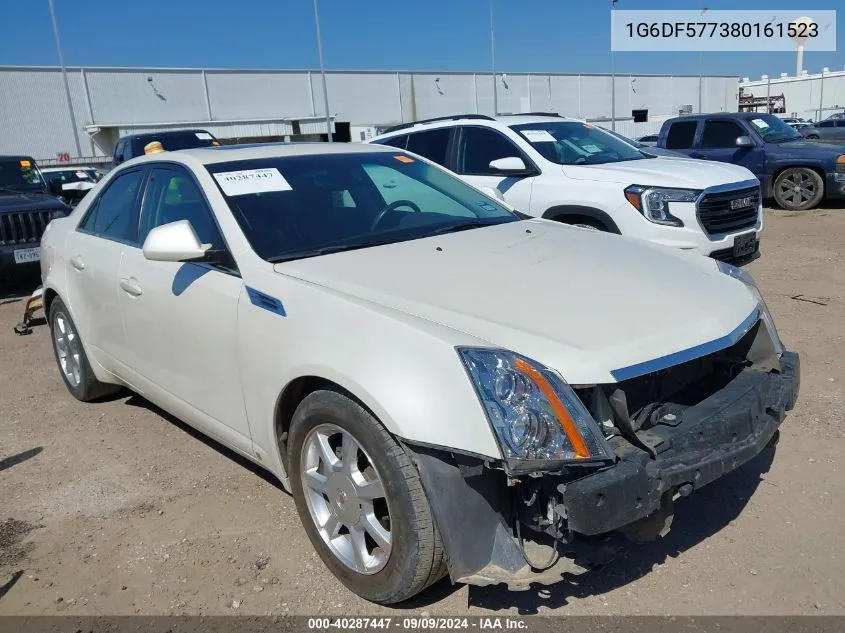 1G6DF577380161523 2008 Cadillac Cts Standard