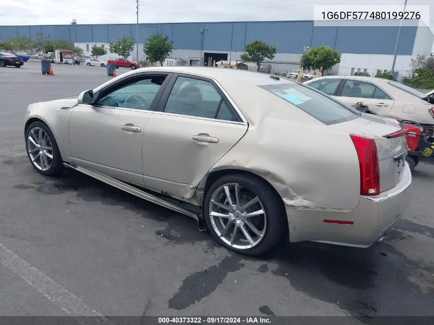 1G6DF577480199276 2008 Cadillac Cts Standard