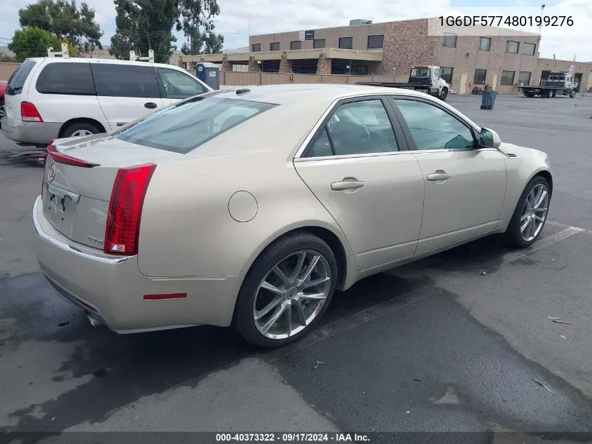 1G6DF577480199276 2008 Cadillac Cts Standard