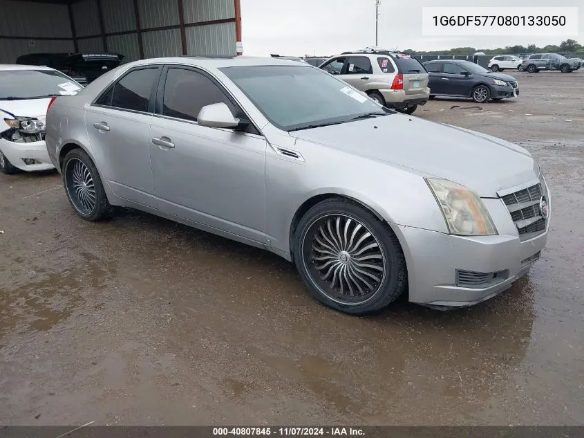 2008 Cadillac Cts Standard VIN: 1G6DF577080133050 Lot: 40807845