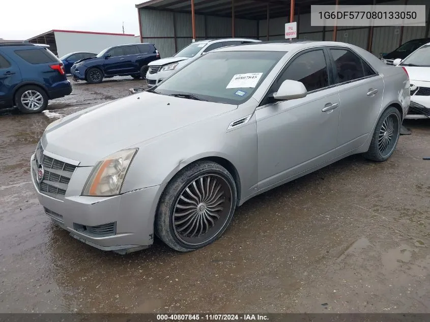 2008 Cadillac Cts Standard VIN: 1G6DF577080133050 Lot: 40807845