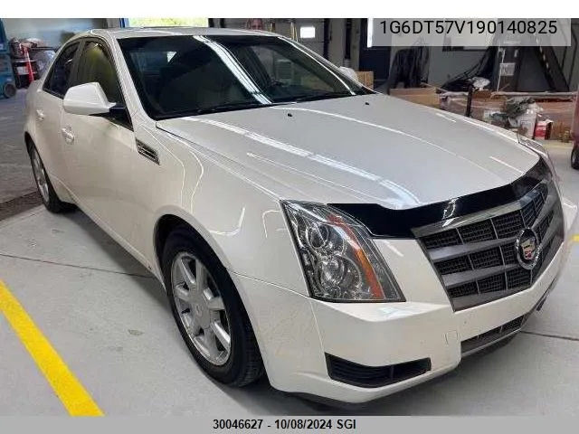 2009 Cadillac Cts Hi Feature V6 VIN: 1G6DT57V190140825 Lot: 30046627