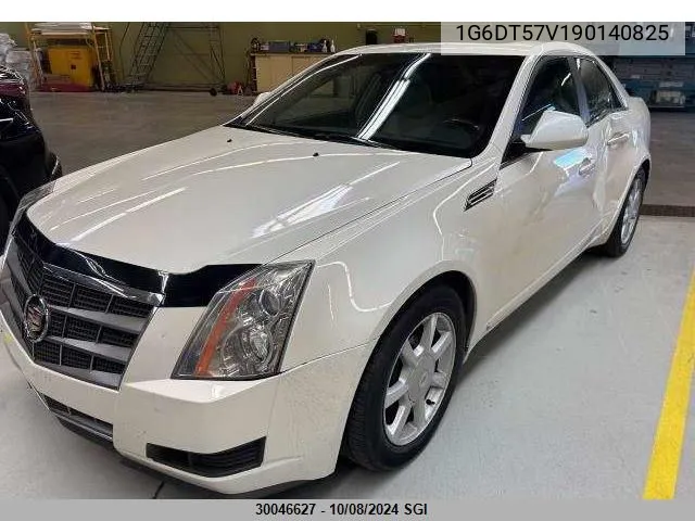 2009 Cadillac Cts Hi Feature V6 VIN: 1G6DT57V190140825 Lot: 30046627