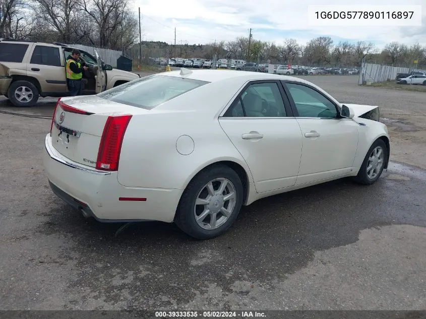 1G6DG577890116897 2009 Cadillac Cts Standard