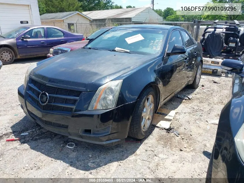 2009 Cadillac Cts Standard VIN: 1G6DF577990109296 Lot: 39359455