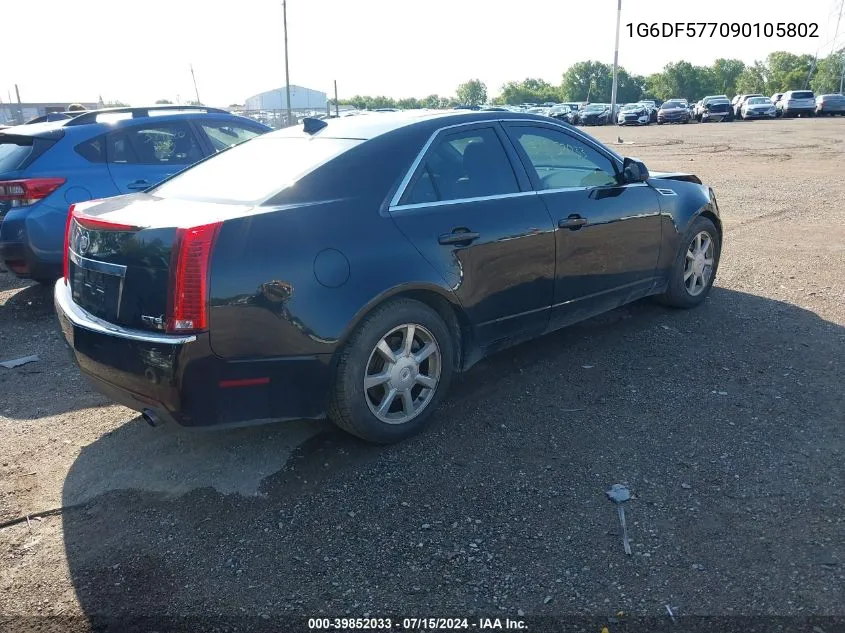 1G6DF577090105802 2009 Cadillac Cts Standard