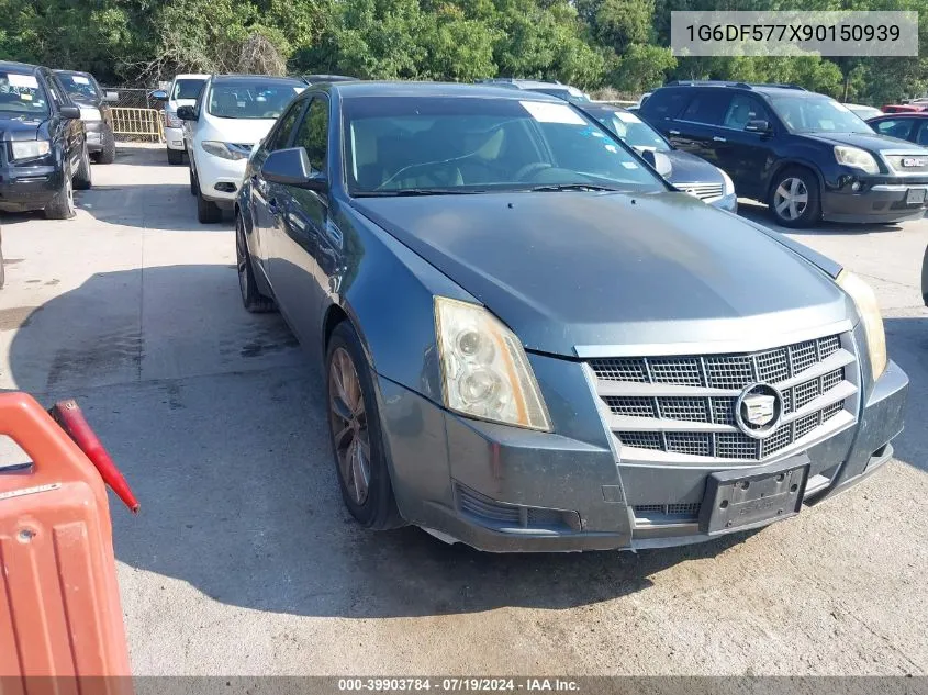 1G6DF577X90150939 2009 Cadillac Cts Standard