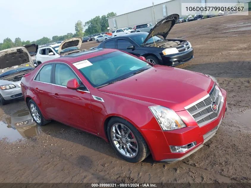 2009 Cadillac Cts Standard VIN: 1G6DG577990166367 Lot: 39998321