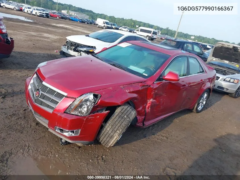 1G6DG577990166367 2009 Cadillac Cts Standard