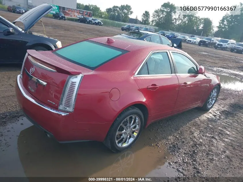 1G6DG577990166367 2009 Cadillac Cts Standard