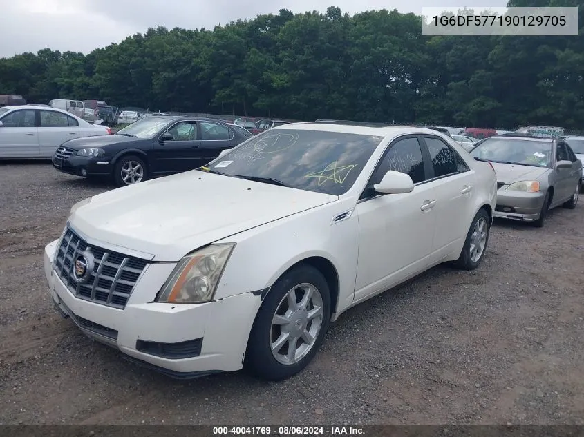 1G6DF577190129705 2009 Cadillac Cts Standard