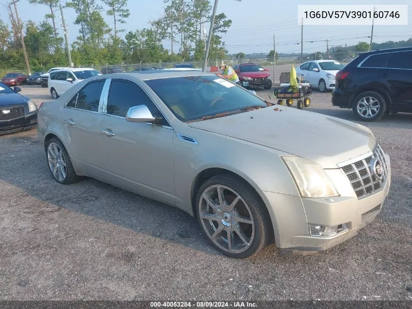 2009 Cadillac Cts Standard VIN: 1G6DV57V390160746 Lot: 40053284