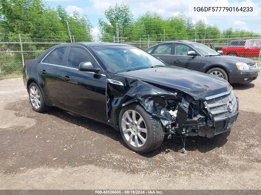 2009 Cadillac Cts Standard VIN: 1G6DF577790164233 Lot: 40126605