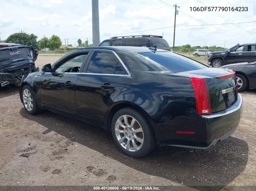 2009 Cadillac Cts Standard VIN: 1G6DF577790164233 Lot: 40126605