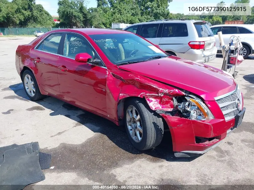 1G6DF577390125915 2009 Cadillac Cts Standard