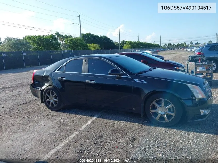 1G6DS57V490104517 2009 Cadillac Cts Hi Feature V6