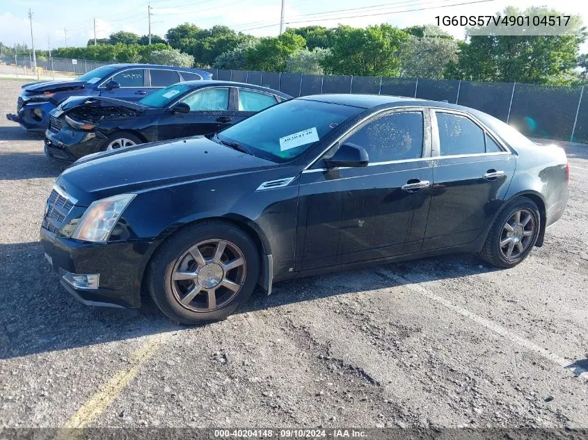 1G6DS57V490104517 2009 Cadillac Cts Hi Feature V6