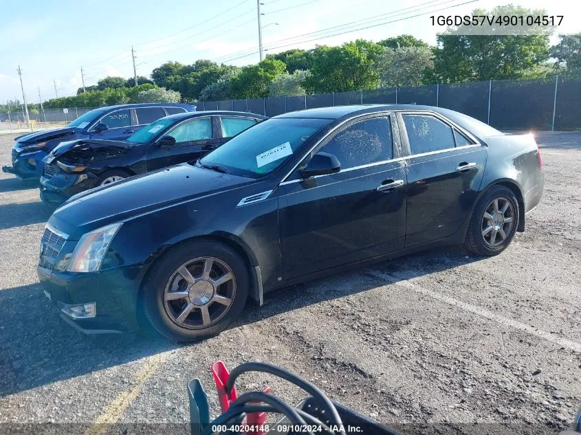 1G6DS57V490104517 2009 Cadillac Cts Hi Feature V6