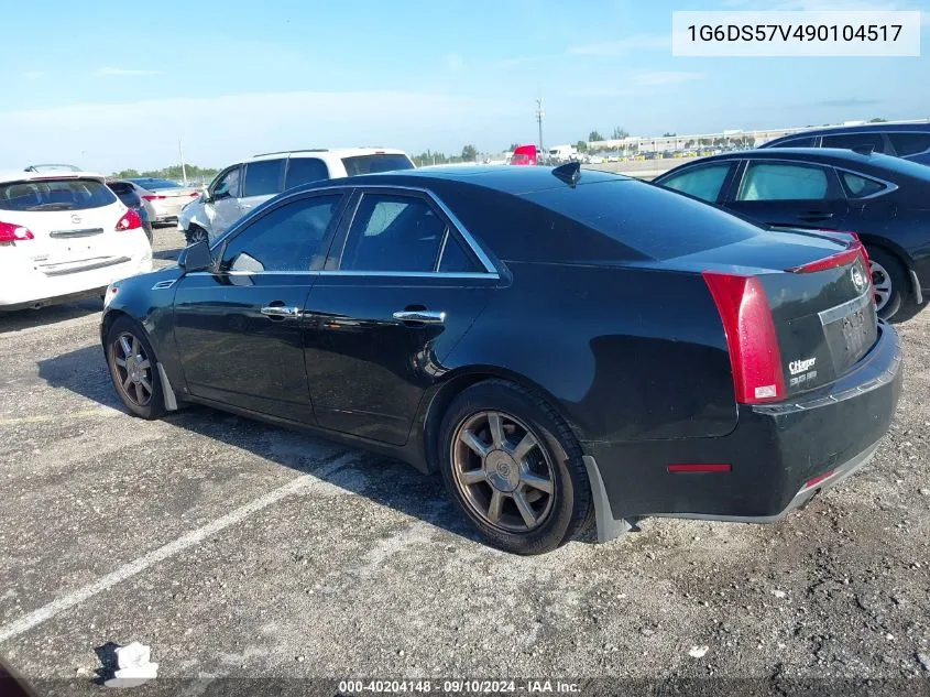 1G6DS57V490104517 2009 Cadillac Cts Hi Feature V6