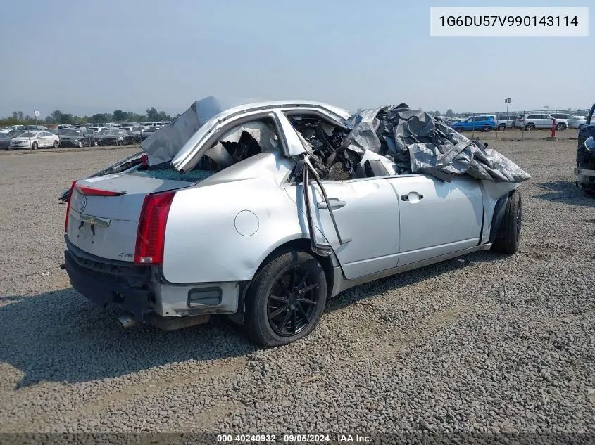 1G6DU57V990143114 2009 Cadillac Cts Standard