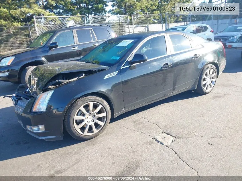 1G6DT57V690100823 2009 Cadillac Cts Hi Feature V6