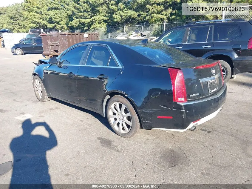 2009 Cadillac Cts Hi Feature V6 VIN: 1G6DT57V690100823 Lot: 40276900