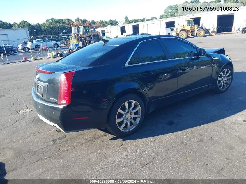 1G6DT57V690100823 2009 Cadillac Cts Hi Feature V6