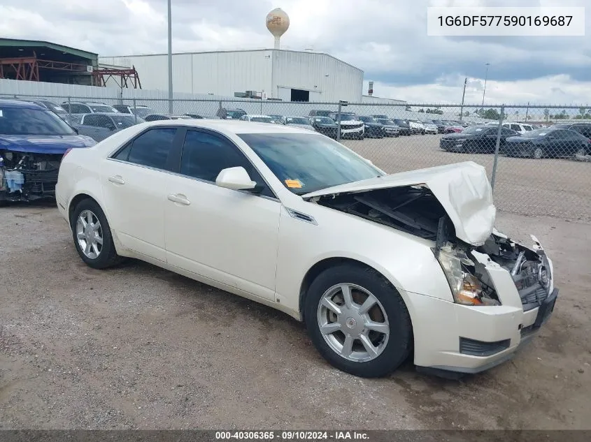 1G6DF577590169687 2009 Cadillac Cts Standard