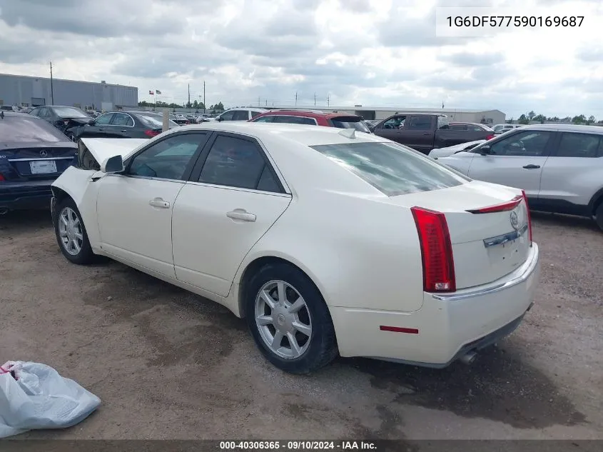 1G6DF577590169687 2009 Cadillac Cts Standard