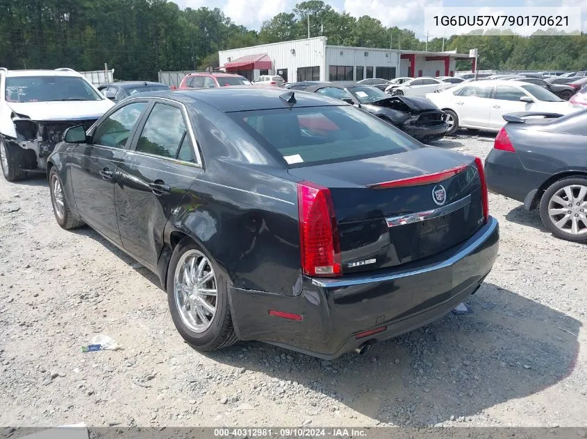 2009 Cadillac Cts Standard VIN: 1G6DU57V790170621 Lot: 40312981