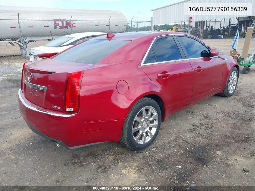 1G6DJ577790156339 2009 Cadillac Cts Standard