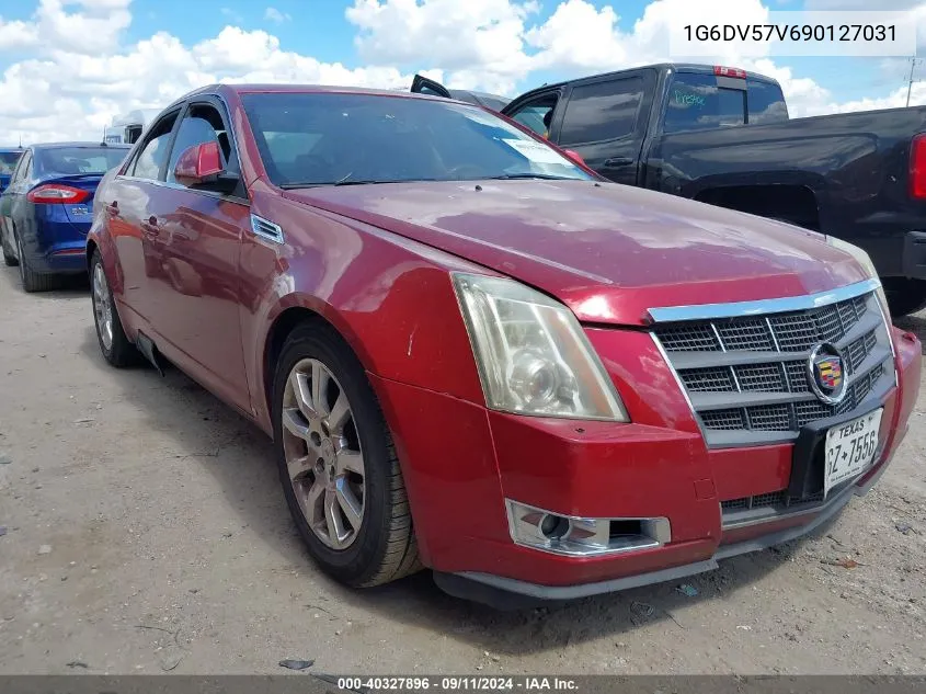 2009 Cadillac Cts Standard VIN: 1G6DV57V690127031 Lot: 40327896