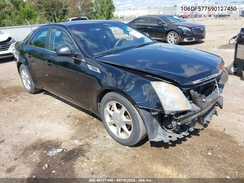 1G6DF577690127450 2009 Cadillac Cts Standard