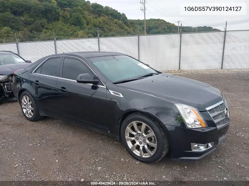 2009 Cadillac Cts Hi Feature V6 VIN: 1G6DS57V390124127 Lot: 40429624