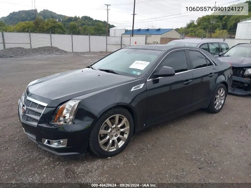 2009 Cadillac Cts Hi Feature V6 VIN: 1G6DS57V390124127 Lot: 40429624