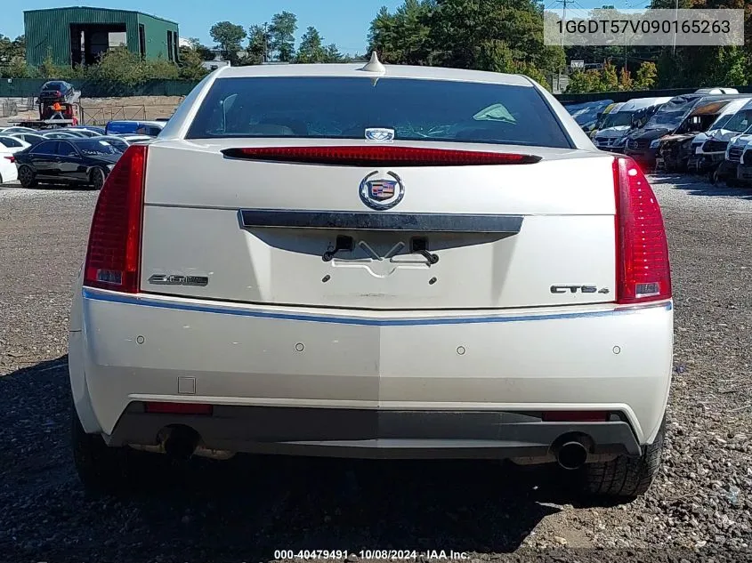 2009 Cadillac Cts Hi Feature V6 VIN: 1G6DT57V090165263 Lot: 40479491