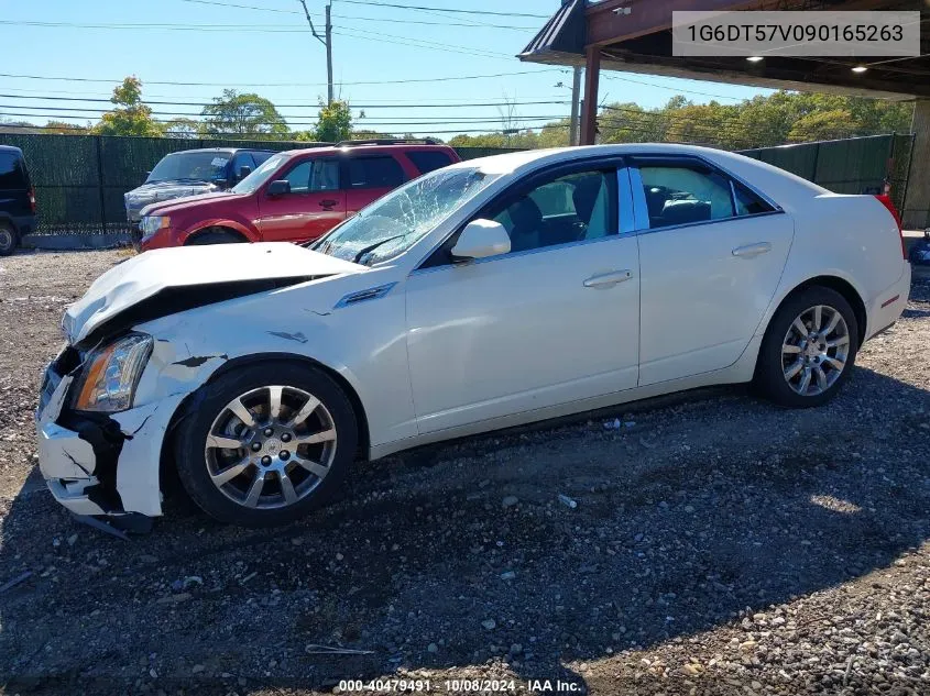 2009 Cadillac Cts Hi Feature V6 VIN: 1G6DT57V090165263 Lot: 40479491