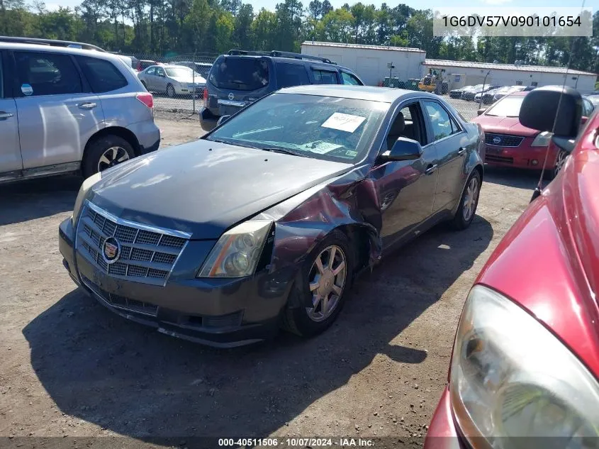 2009 Cadillac Cts Standard VIN: 1G6DV57V090101654 Lot: 40511506