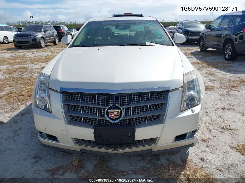 2009 Cadillac Cts Standard VIN: 1G6DV57V590128171 Lot: 40538920